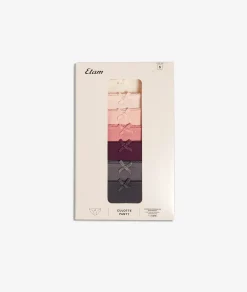 Set de 7 braguitas de algodón