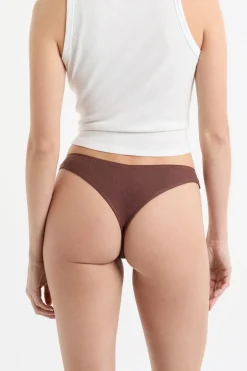 Set de 3 tangas de algodón