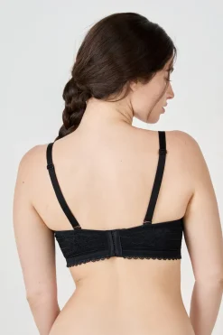 Soutien-gorge bandeau en dentelle
