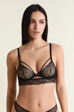 Soutien-gorge bustier en dentelle