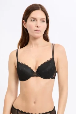 Soutien-gorge N.4 - Le coques fines à motif pois