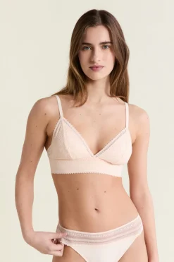 Soutien-gorge N.8 - Le triangle sans armatures en dentelle