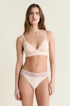 Soutien-gorge N.8 - Le triangle sans armatures en dentelle