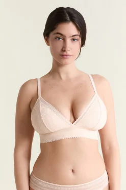 Soutien-gorge N.8 - Le triangle sans armatures en dentelle