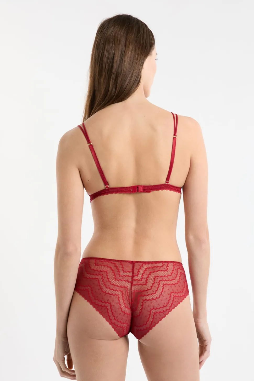 Soutien-gorge triangle en dentelle