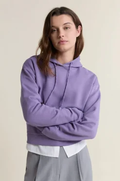 Sudadera con capucha de algodón