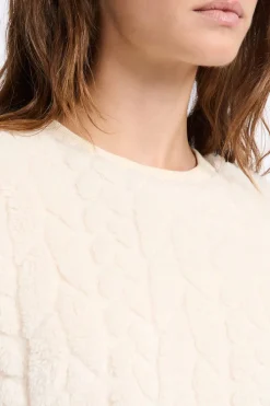 Sudadera con efecto polar