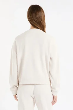 Sudadera de pijama con cuello redondo