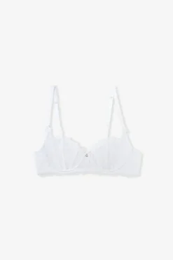 Sujetador balconette de encaje