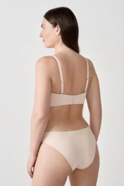 Sujetador bandeau aros suaves tirantes desmontables