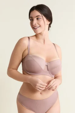 Sujetador bandeau de copa fina