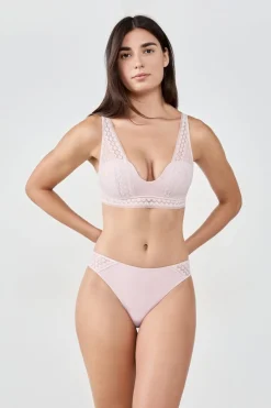 Sujetador bandeau foulard