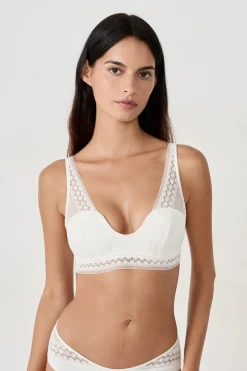 Sujetador bandeau foulard