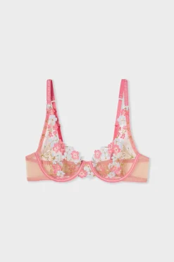 Sujetador clásico bordado