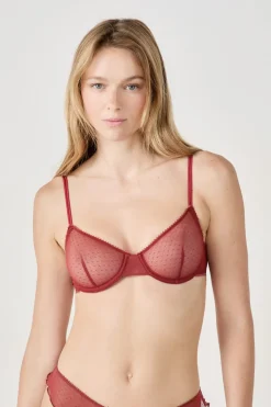 Sujetador clásico de tul