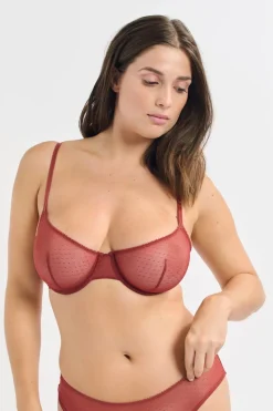 Sujetador clásico de tul