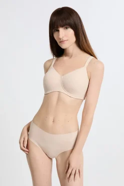 Sujetador con copas finas sin aros post-mastectomía