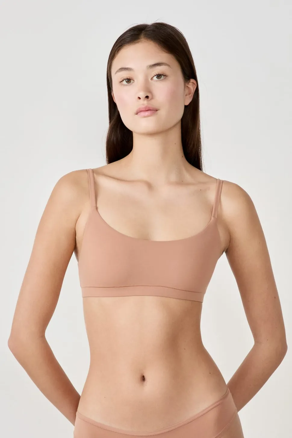 Sujetador de microfibra