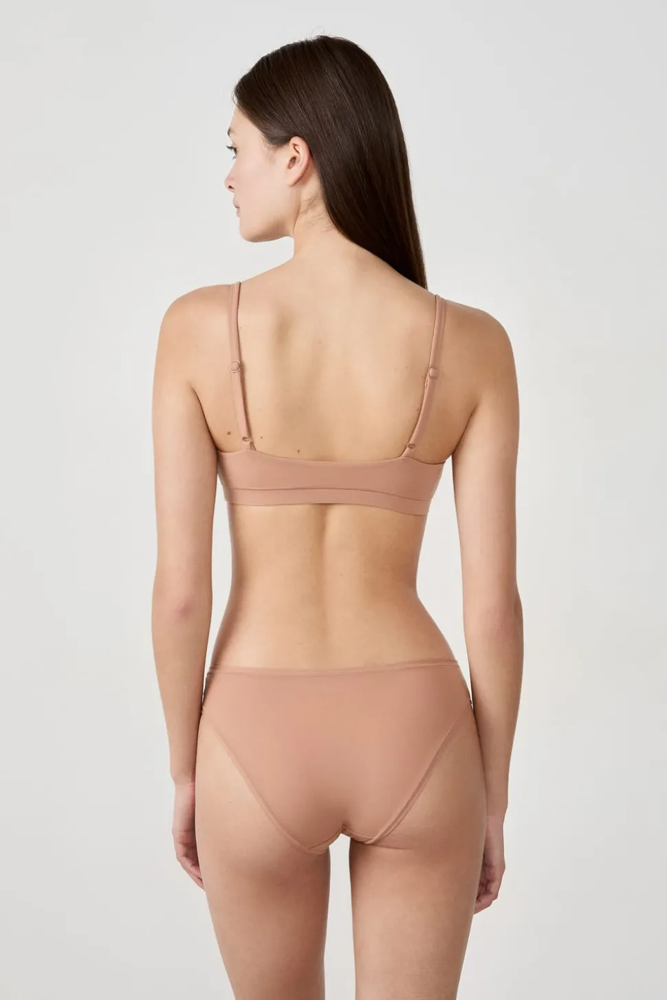 Sujetador de microfibra