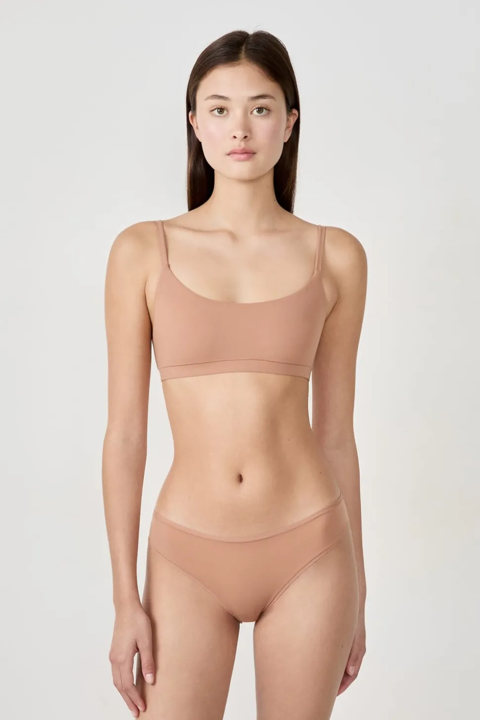 Sujetador de microfibra