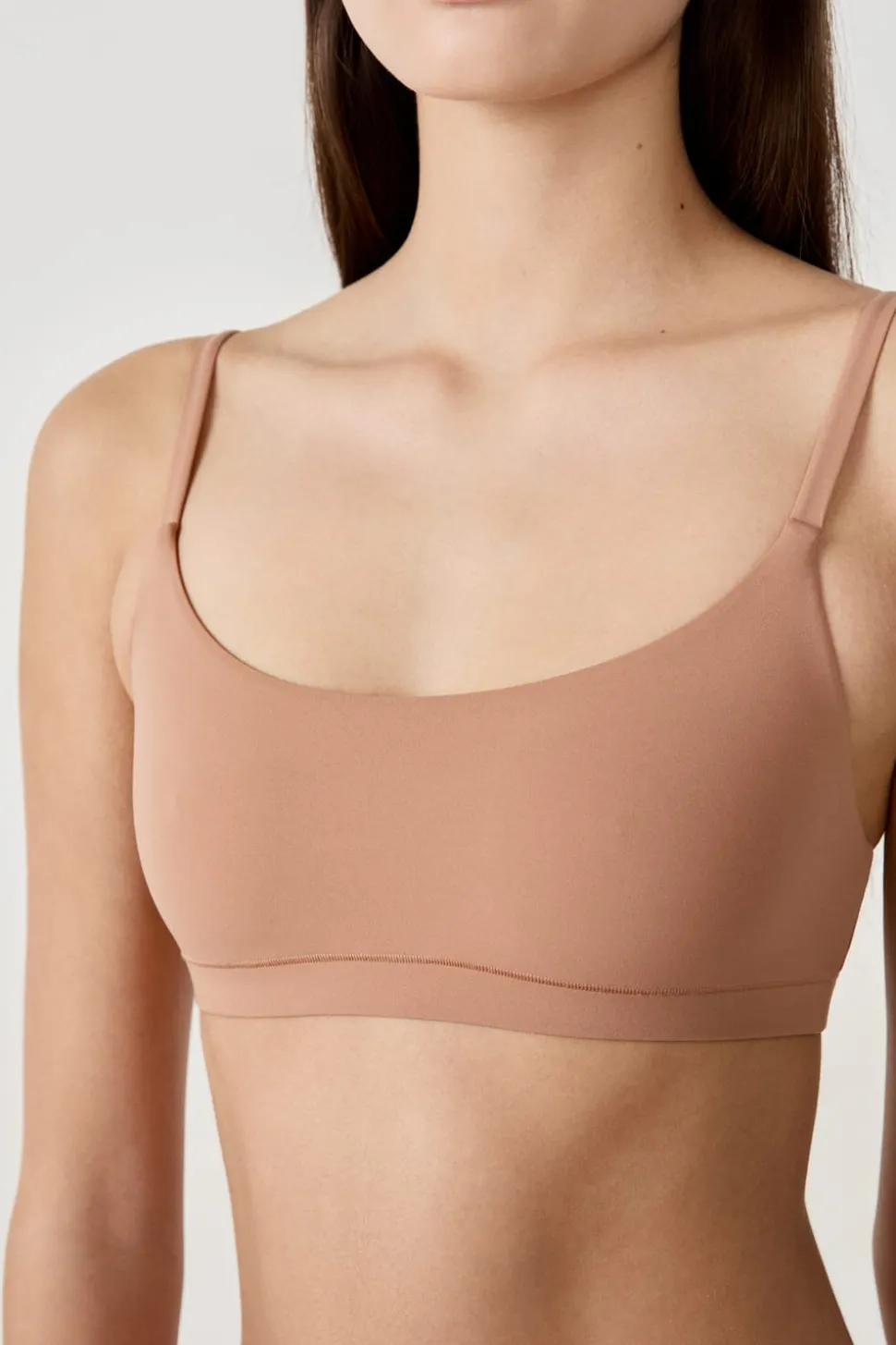 Sujetador de microfibra