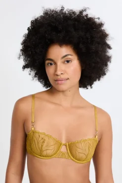 Sujetador N.9 - Balconnet con bordado floral