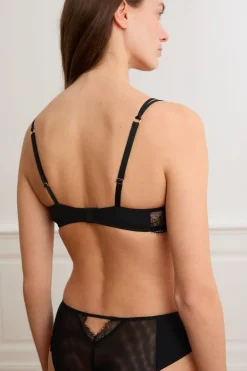Sujetador N.9 - Balconnet de encaje con tirantes dobles