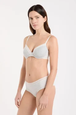 Sujetador N.4 - Copas finas de algodón