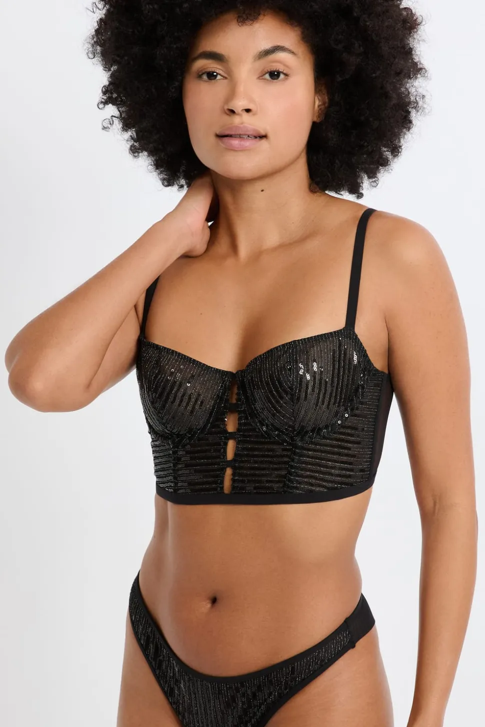 Sujetador N.9 - Corpiño con lentejuelas