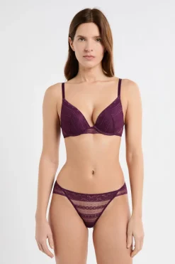 Sujetador N.2 - El push-up escote pronunciado de encaje