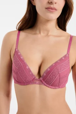 Sujetador N.2 - El push-up escote pronunciado de encaje