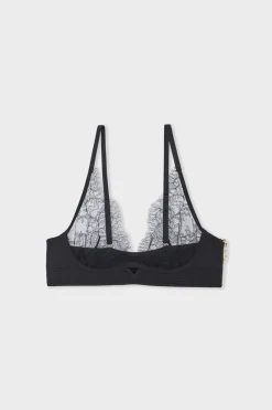 Sujetador N.7 - Triángulo de encaje