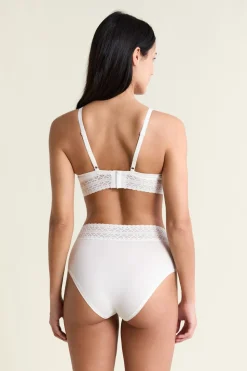 Sujetador N.8 - Triángulo sin aros premamá, clips de lactancia