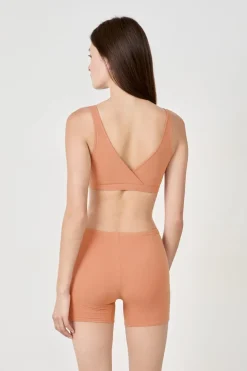 Sujetador reversible de algodón orgánico elástico