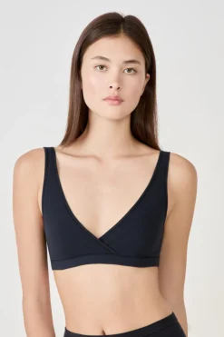 Sujetador reversible de algodón orgánico elástico