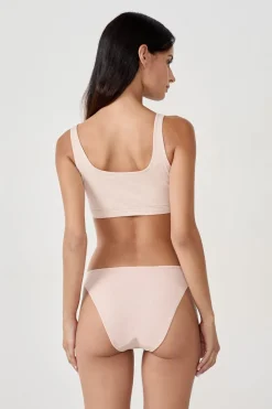 Sujetador reversible de algodón orgánico elástico