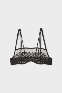 Sujetador sin aros de encaje