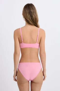 Sujetador sin aros de microfibra