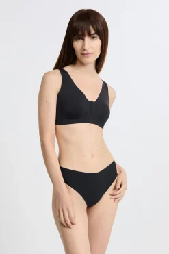 Sujetador sin aros post-mastectomía con abertura delantera