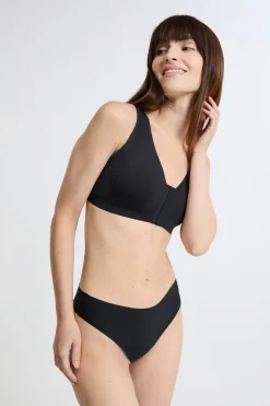 Sujetador sin aros post-mastectomía con abertura delantera