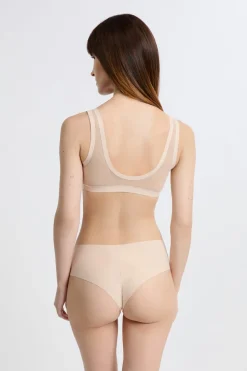 Sujetador sin aros post-mastectomía con abertura delantera