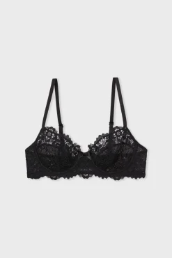 Sujetador sin relleno de encaje