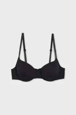 Sujetador sin relleno de microfibra