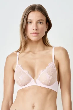 Sujetador sin relleno de encaje