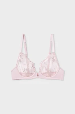 Sujetador sin relleno de encaje