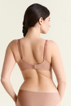 Sujetador sin relleno de microfibra