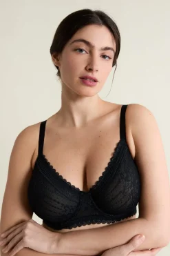 Sujetador sin relleno efecto minimizador talla 1