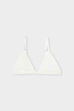 Sujetador triangular de encaje