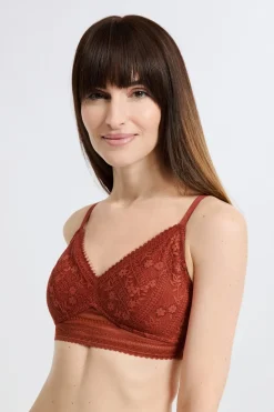 Sujetador triangular sin aros post-mastectomía