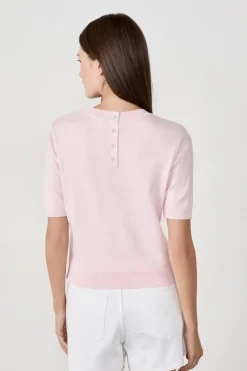 Suéter de manga corta